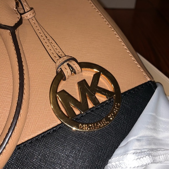Michael Kors Color Block Purse / Tote - Picture 2 of 8